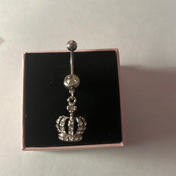 Crown Belly Ring - Picture 1 of 1